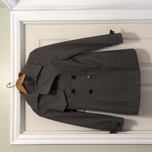 Elle Grey Women's Coat, Size Medium